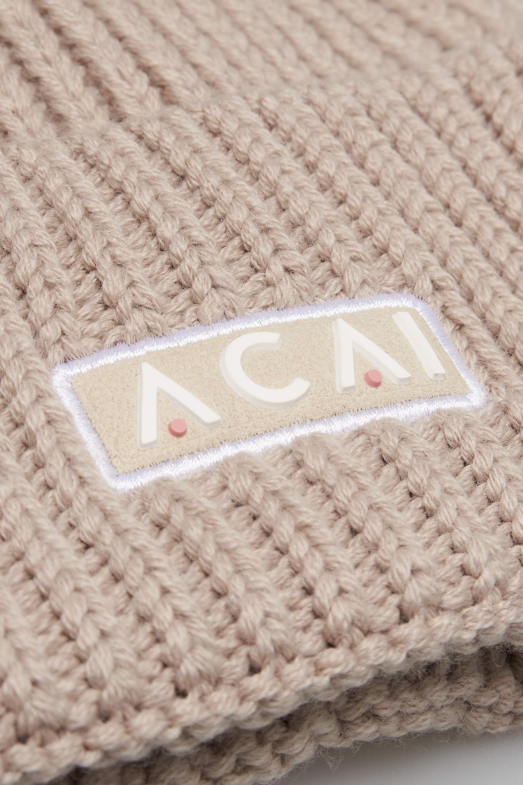 Merino Wool Beanie - Almond