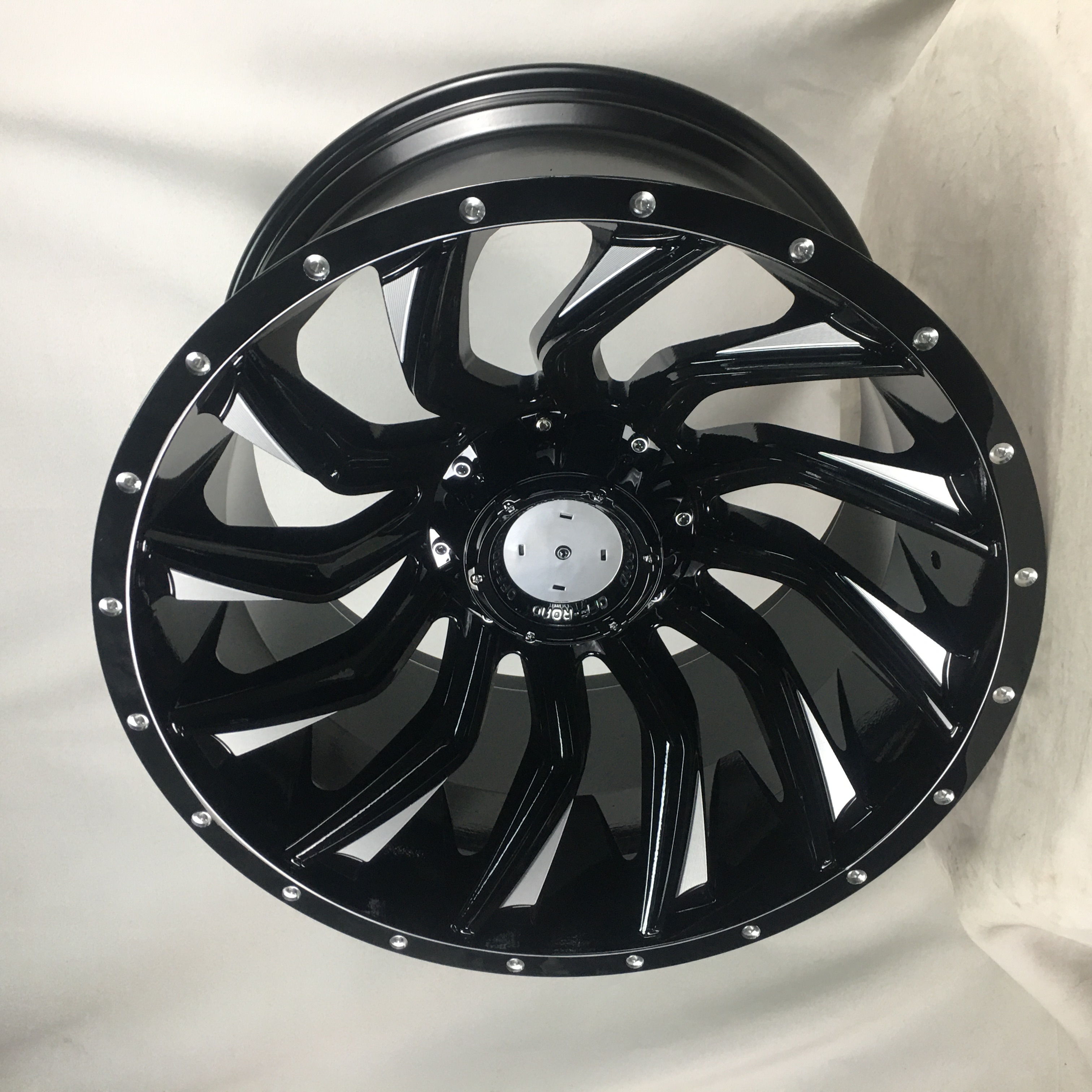 Factory direct sales 20 inch 4*4 wheels off road car wheels alloy rims PCD 6x139.7