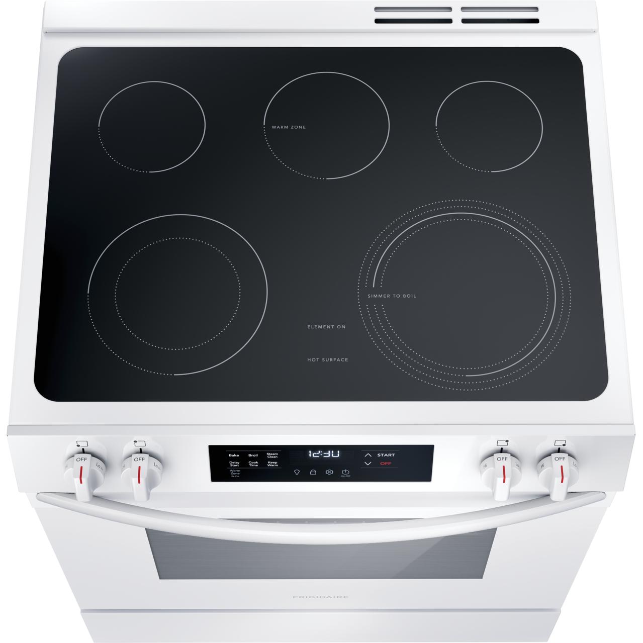 Frigidaire 30-inch Electric Range FCFE306CAW