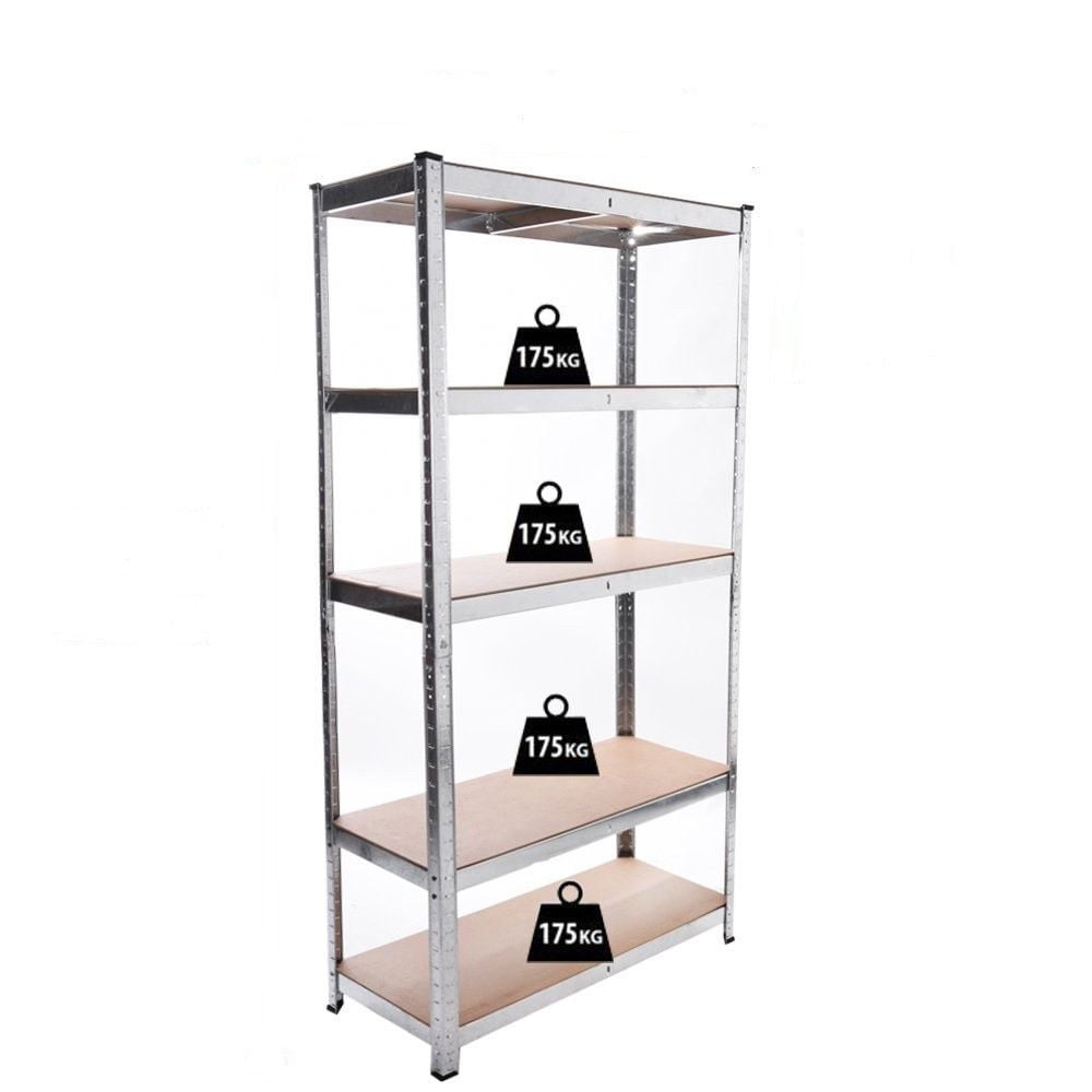 Ktaxon Heavy Duty 5 Tier Shelf Garage Shelving Unit Steel Racking Organzizer Home