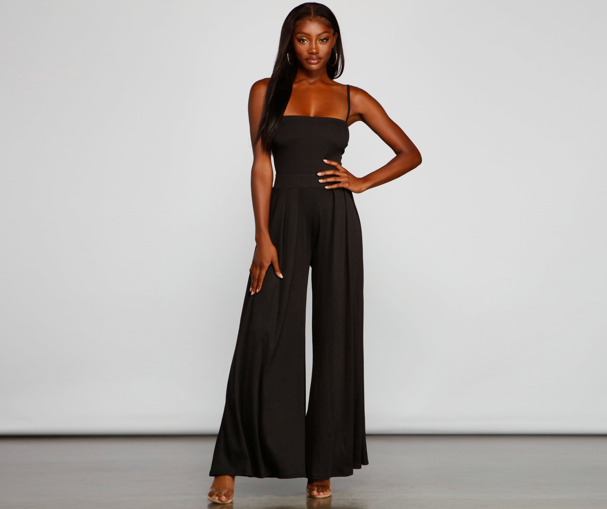 So Sleek Trendy Sleeveless Jumpsuit