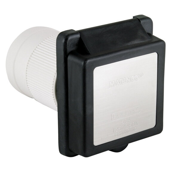 ParkPower 6353ELRV.BLK Standard RV Square Inlet   ...