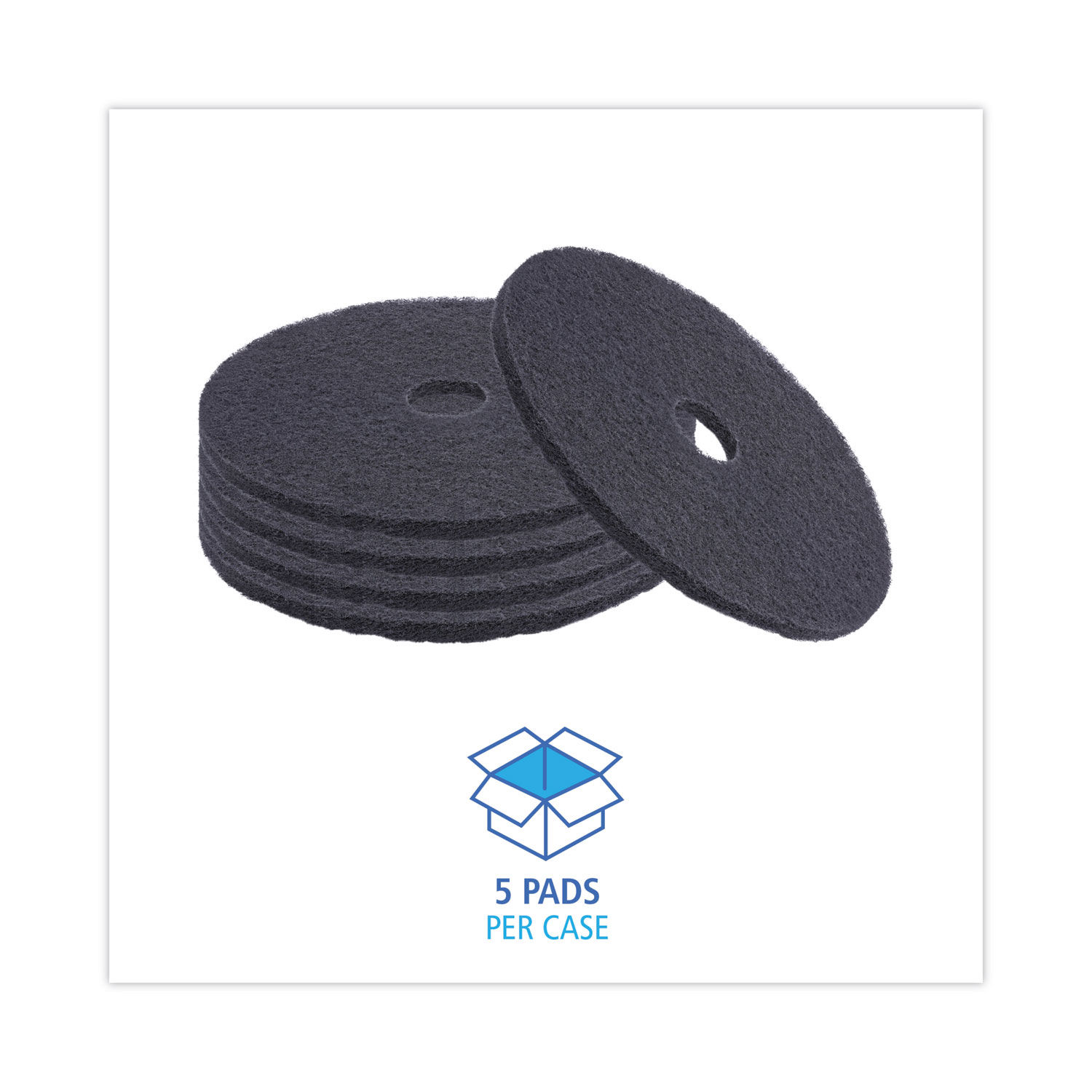 Stripping Floor Pads by Boardwalkandreg; BWK4020BLA