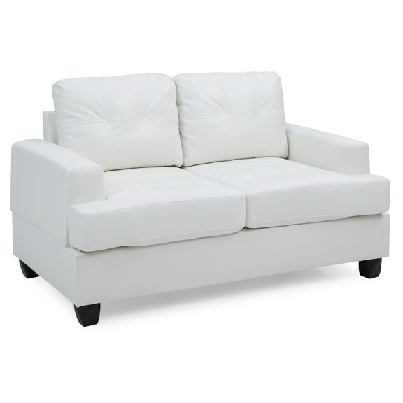 Glory Furniture Sandridge G587A L Loveseat  WHITE ...