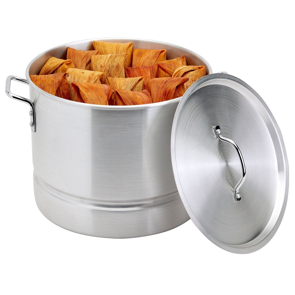 Infuse 3 piece 32 quart Aluminum Steamer Pot