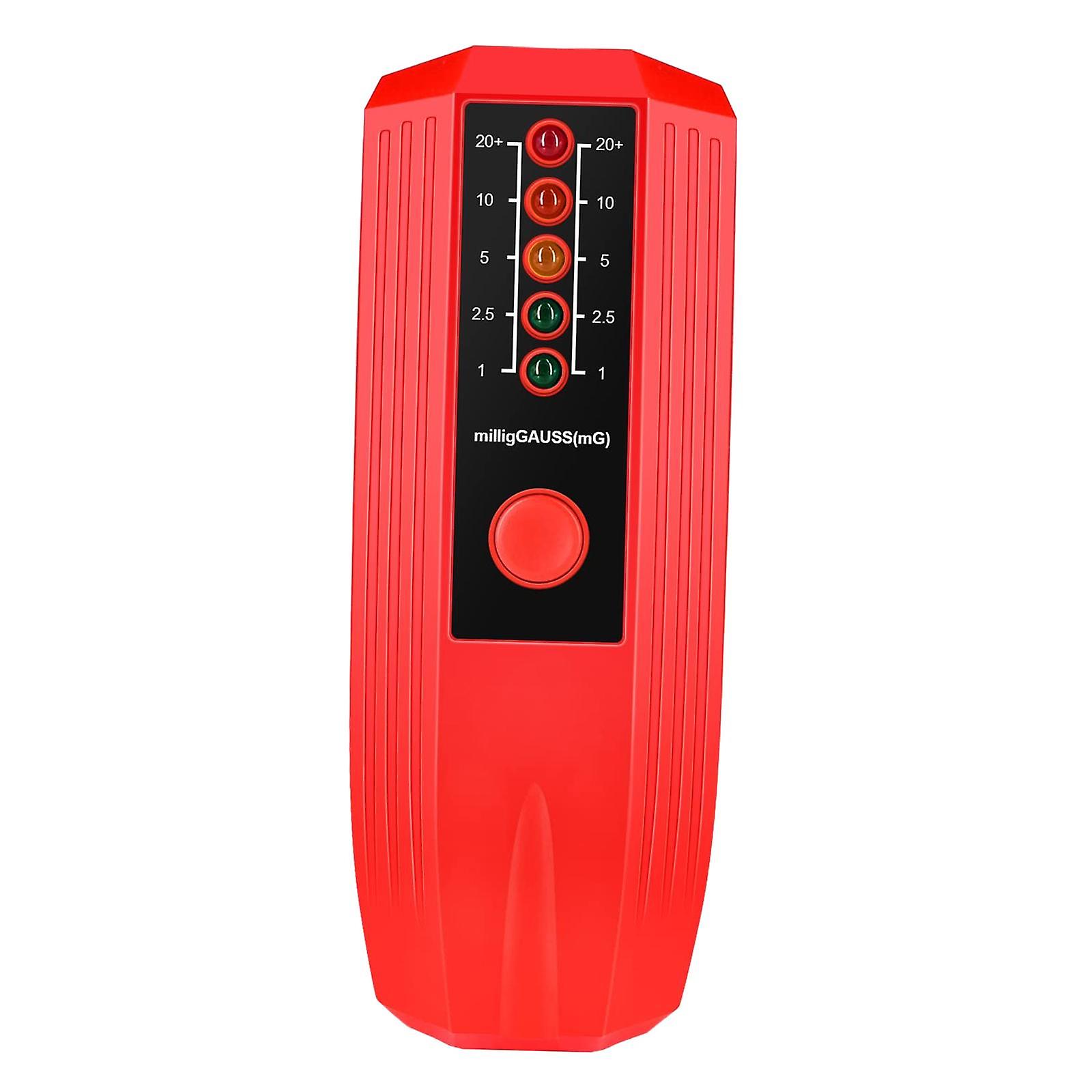 Emf Tester Testing Tool For Industry Nuclear Electromagnetic Field Red Black Sticker