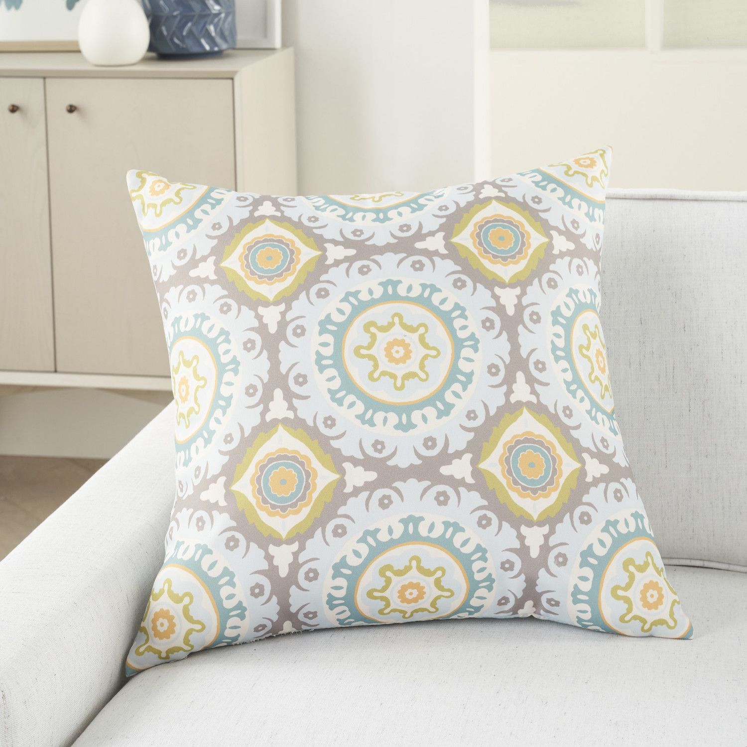 Waverly Solar Flair Indoor Outdoor Throw Pillow