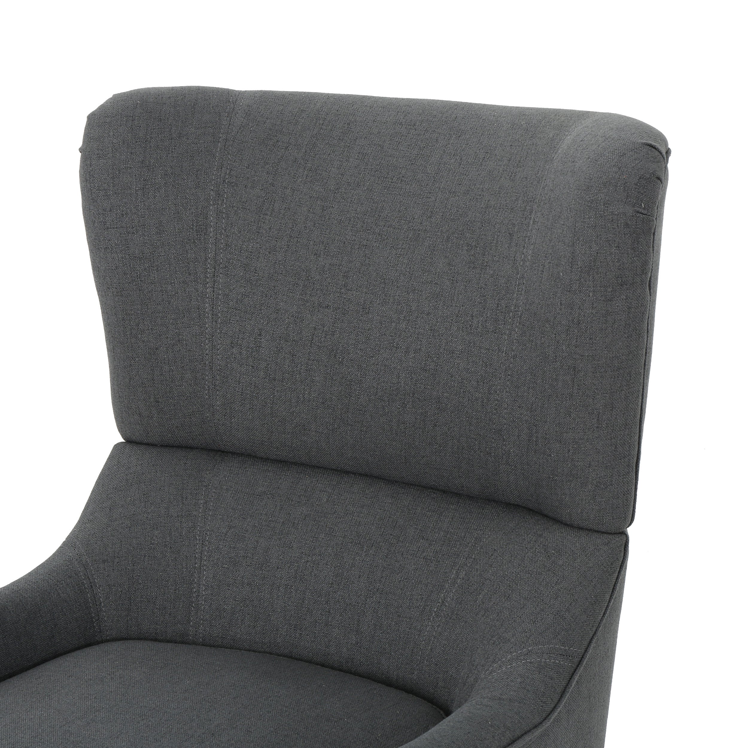 Quinn Fabric High Back Wingback Armchair