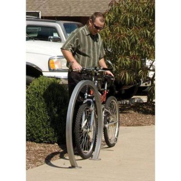 Ultra Play Inground Mount Horizons Commercial Bike Rack 5020S