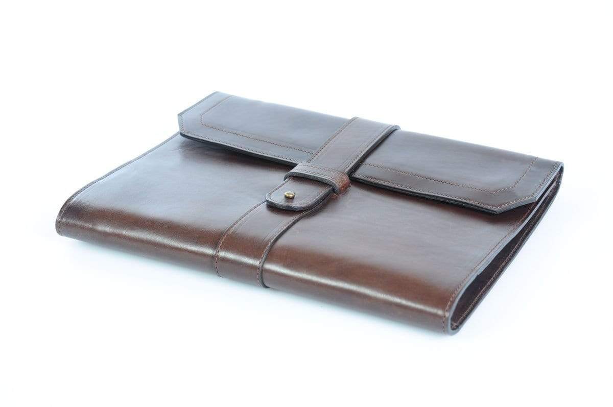 Vachetta Leather Post-Strap Padfolio