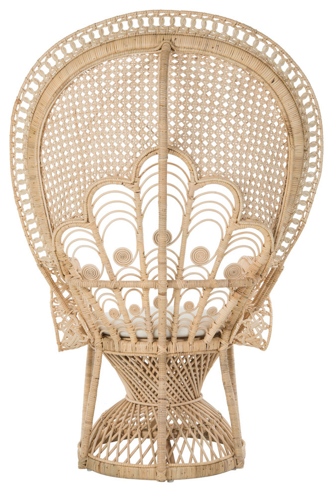 Lady Peacock Chair  Rattan   Tropical   Armchairs And Accent Chairs   by KOUBOO  Houzz