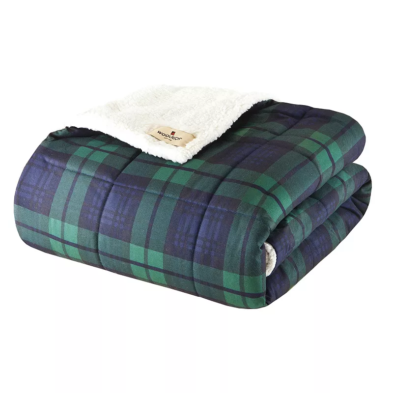 Woolrich Ridley Softspun Down-Alternative Throw Blanket