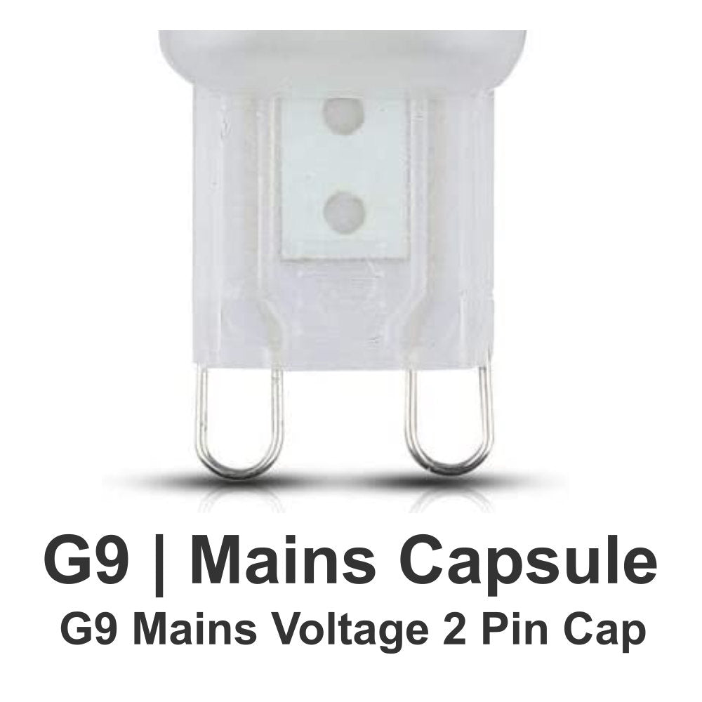  LED G9 Mains Voltage Capsule Lamp 2.5W (20W) 200 Lumens 3000k Warm White