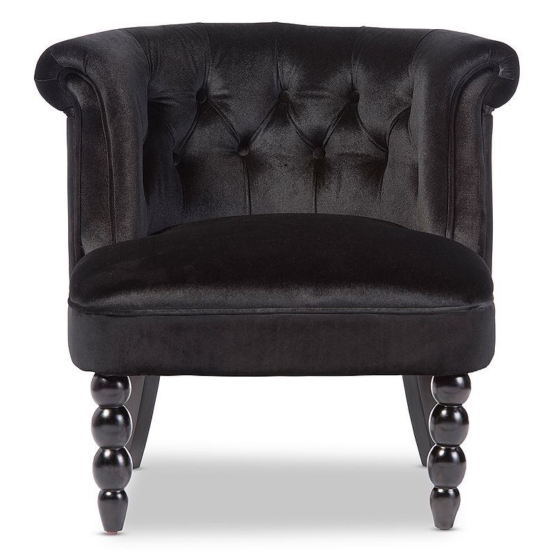 Baxton Studio Flax Tufted Accent Chair