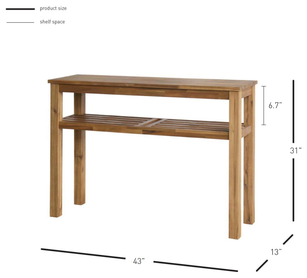 Tiburon Console Table   Transitional   Console Tables   by New Pacific Direct Inc.  Houzz