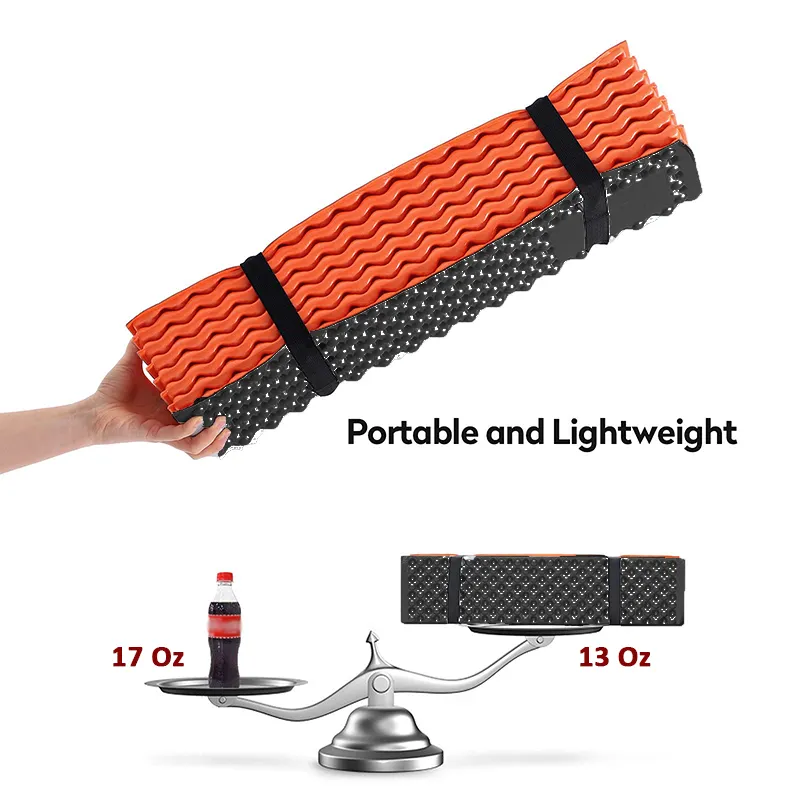 Outdoor Hiking Mountaineering Foam Camping Mat Sleeping Pad in Tent Dampproof Mattress Foam