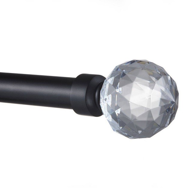 Exclusive Home Crystal Ball Curtain Rod