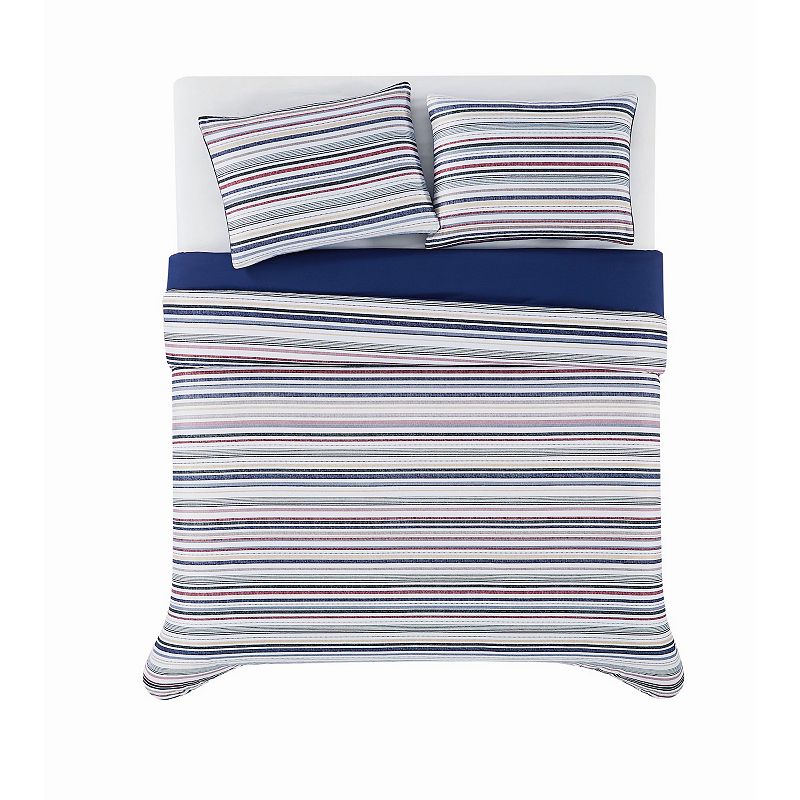 Truly Soft Teagan Striped Comforter and Sham Set