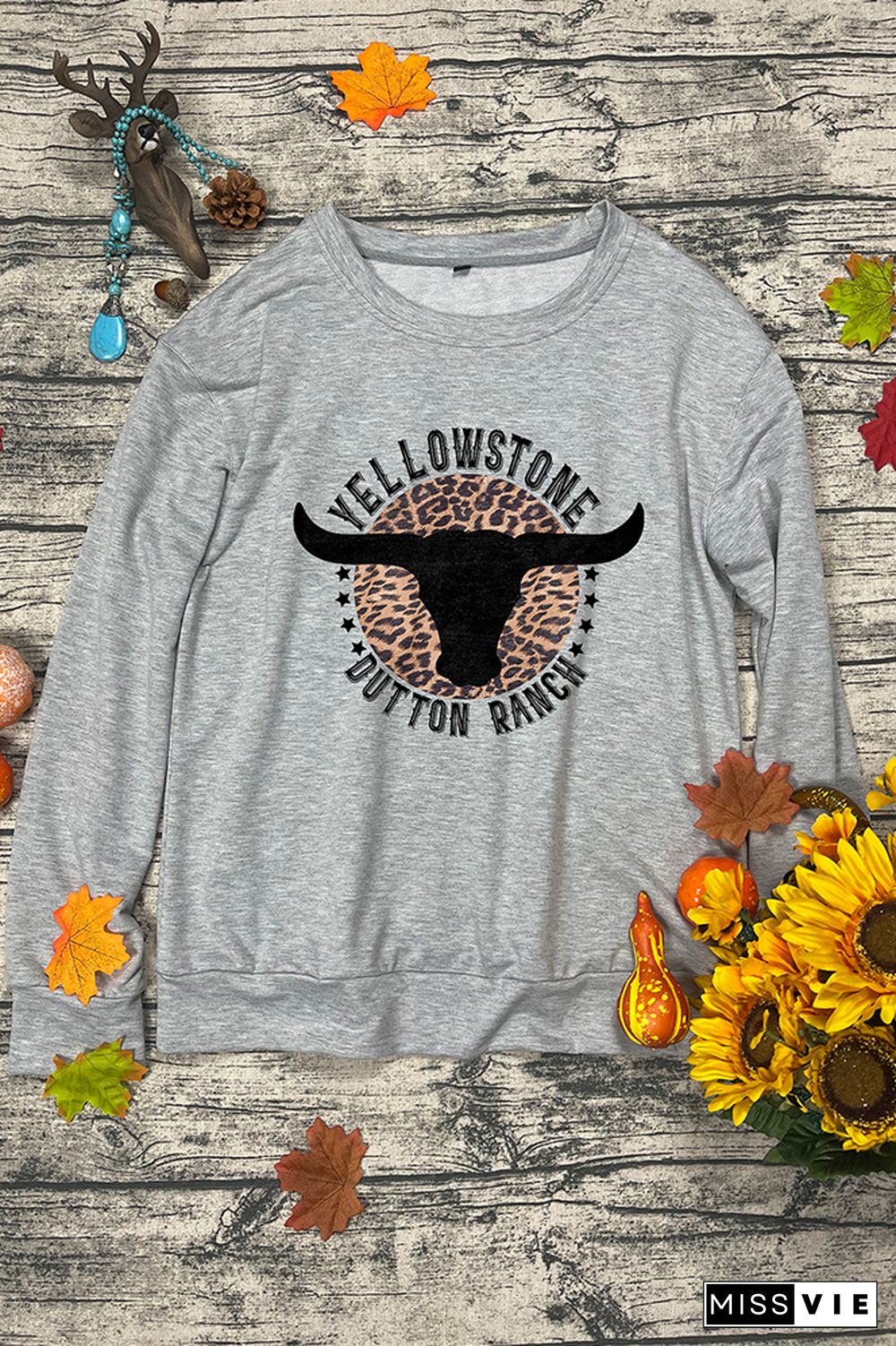 Yellowstone Dutton Ranch Pullover Longsleeve Sweatshirt Wholesale