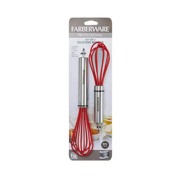 Farberware 2 Piece Pro Silicone Mini Whisks