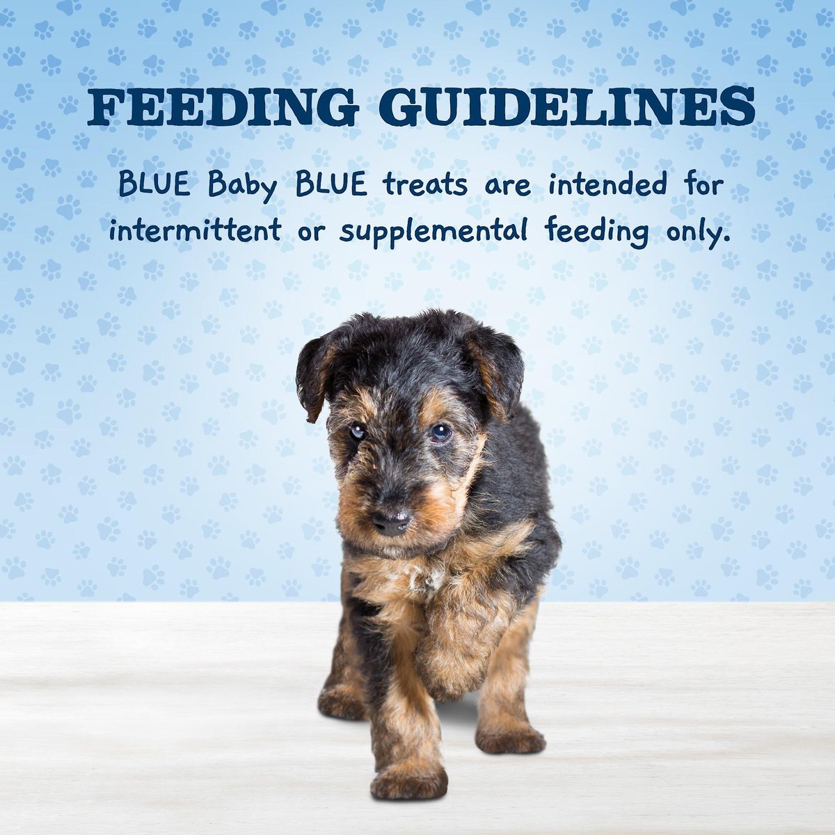 Blue Buffalo Baby Blue Soft Biscuits Natural Chicken and Carrots Puppy Treats， 8-oz bag