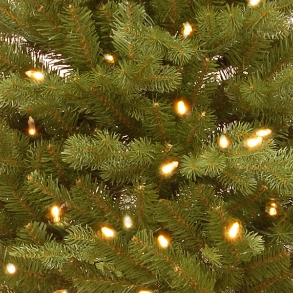 National Tree Company 3 ft. Hampton Spruce Green Holiday Tree with Clear LED Lights