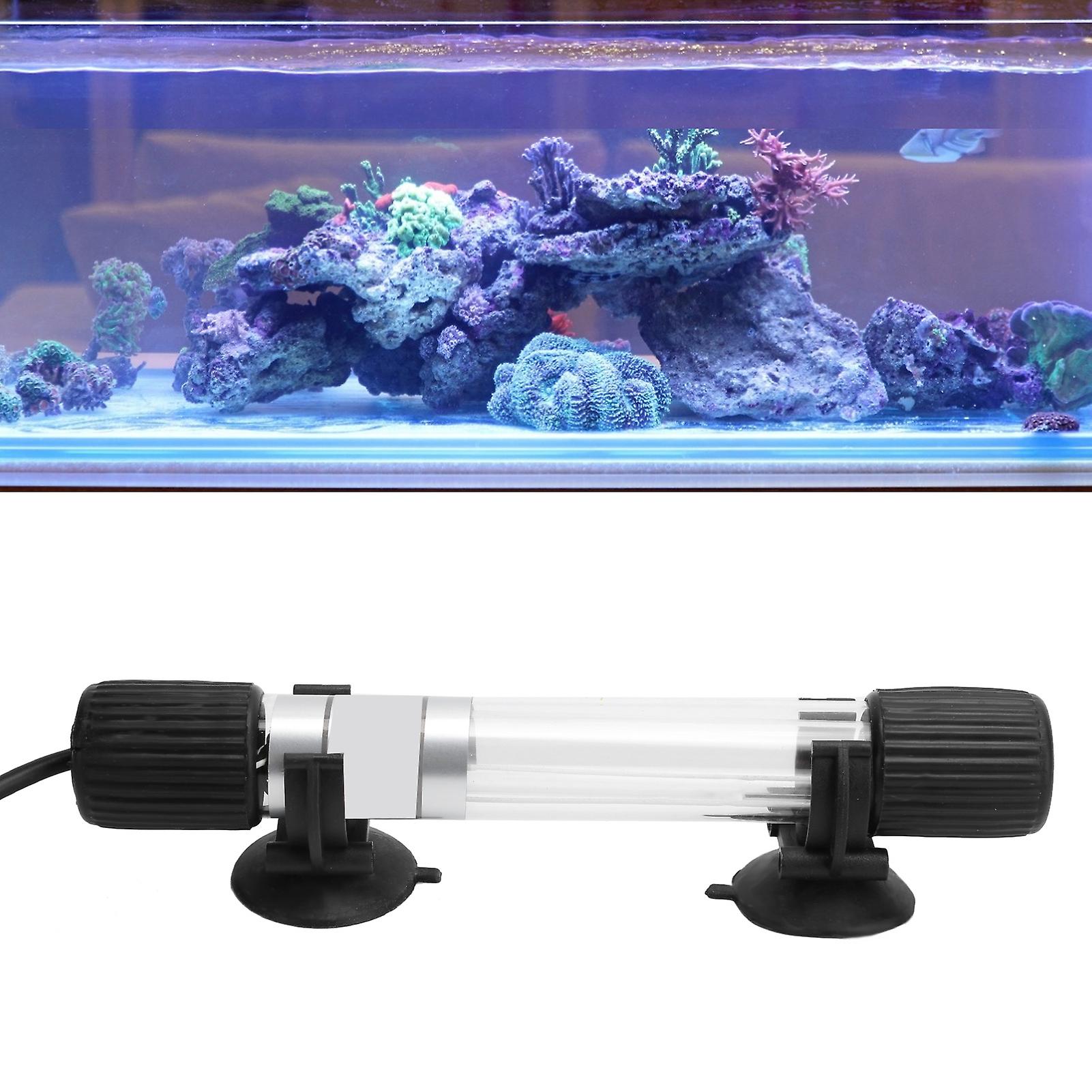 Aquarium Submersible Uv Lamp Fish Tank Water Purification Algae Clean Light Eu Plug 220v5w