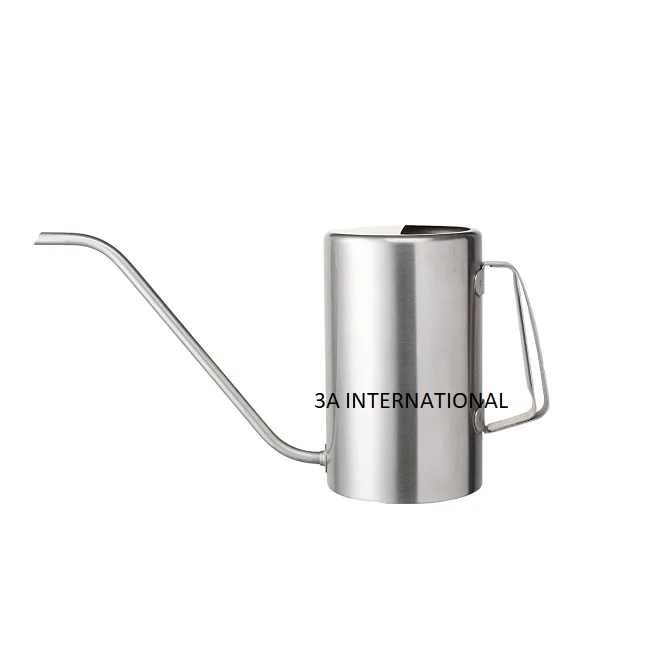 Hot Selling Jugs Silver Finishing Metal Polished Water Canes Homes Garden Decoration Water Planter Cans Best Quality