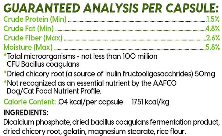 Ark Naturals Gentle Digest Dog and Cat Capsules