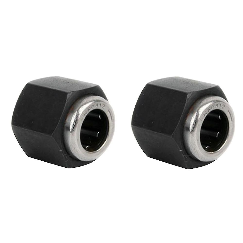 2pcs R025 12mm One Way Bearing Hex Nut Compatible Hsp 94188 94122 1/8 1/10 Rc Model Car Buggy Truck Vx 28 21 18 16 Nitro Engine