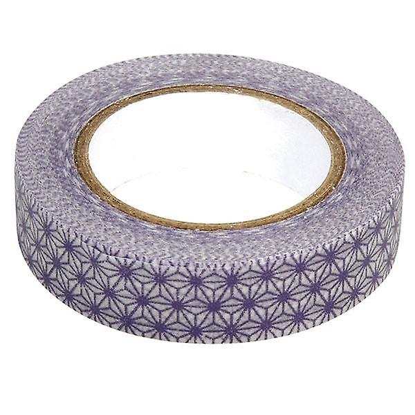 Masking Tape - white and purple stars