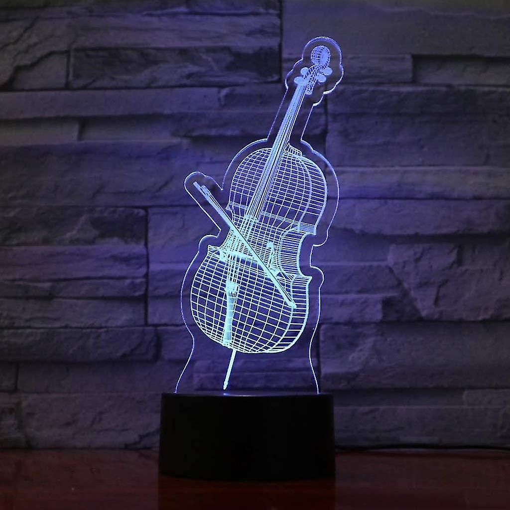 3d Night Light Led Stereo Night Light， Plug-in Bedroom Bedside Lamp Creative Colorful Night Light1pcs)