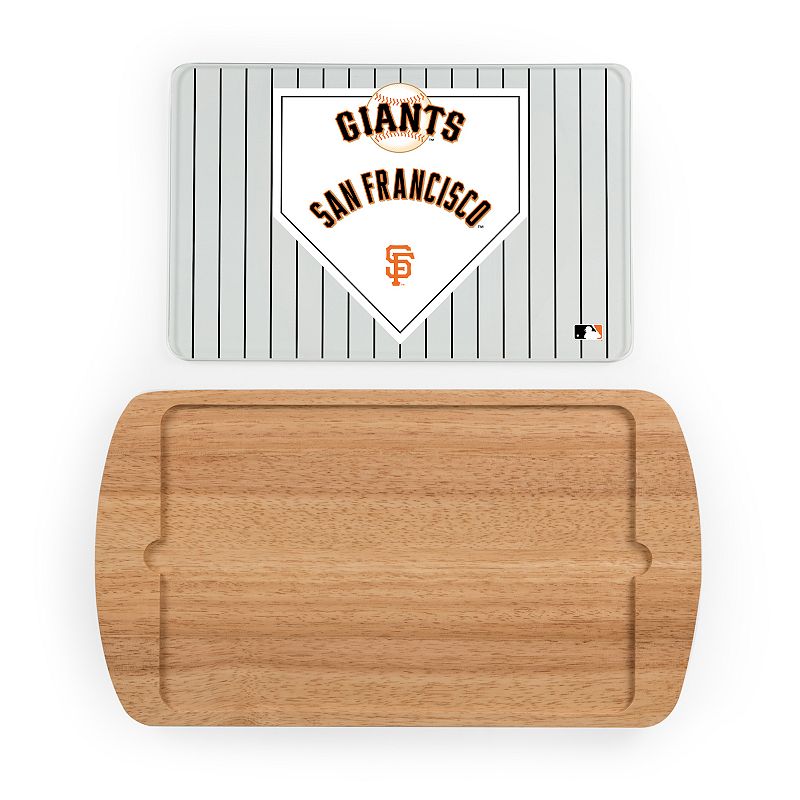 Picnic Time San Francisco Giants Billboard Glass Top Serving Tray