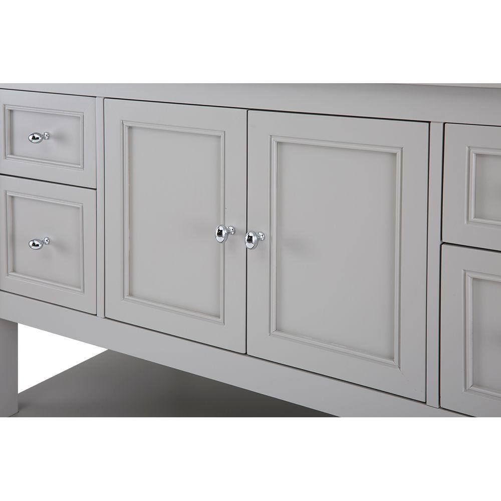 Home Decorators Collection Gazette 48 in. W Bath Vanity Cabinet Only in Grey GAGA4822D