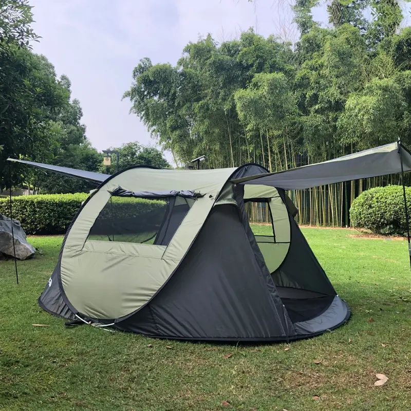 Full Automatic Setup Quick Opening Instant outdoor Camping Family Tents pop up tents beach Hiking   Traveling Factory wholesale