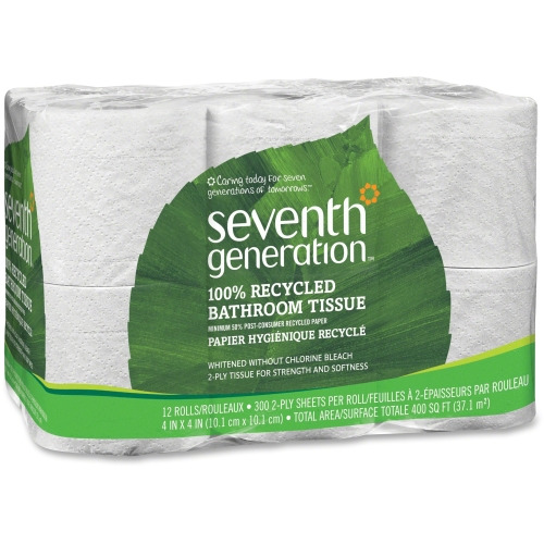 Seventh Generation Bathroom Tissue Recycled 2Ply 240 Sheets 12 Roll