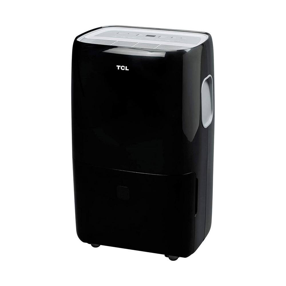 TCL Smart 50-Pint Smart Dehumidifier with Voice Control for Home Black (2-Pack) 2 x 50D91-B