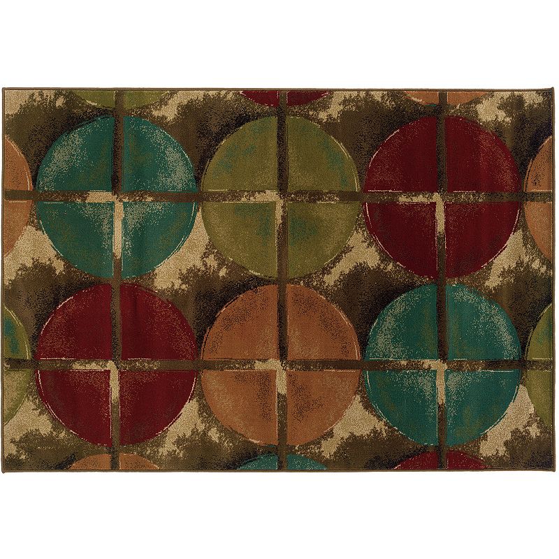 StyleHaven Elliott Brown Geometric Rug