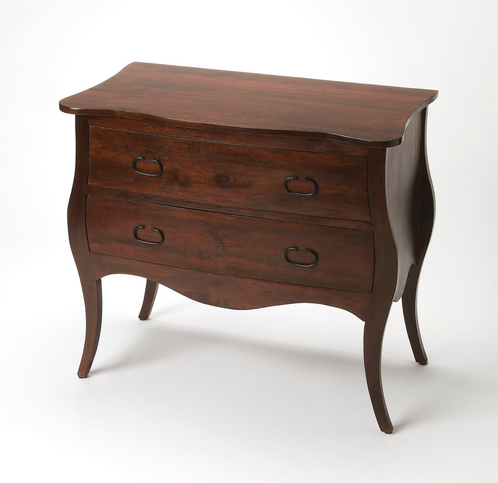 Rochelle Drawer Chest  Off White   Traditional   Accent Chests And Cabinets   by Kolibri Decor  Houzz