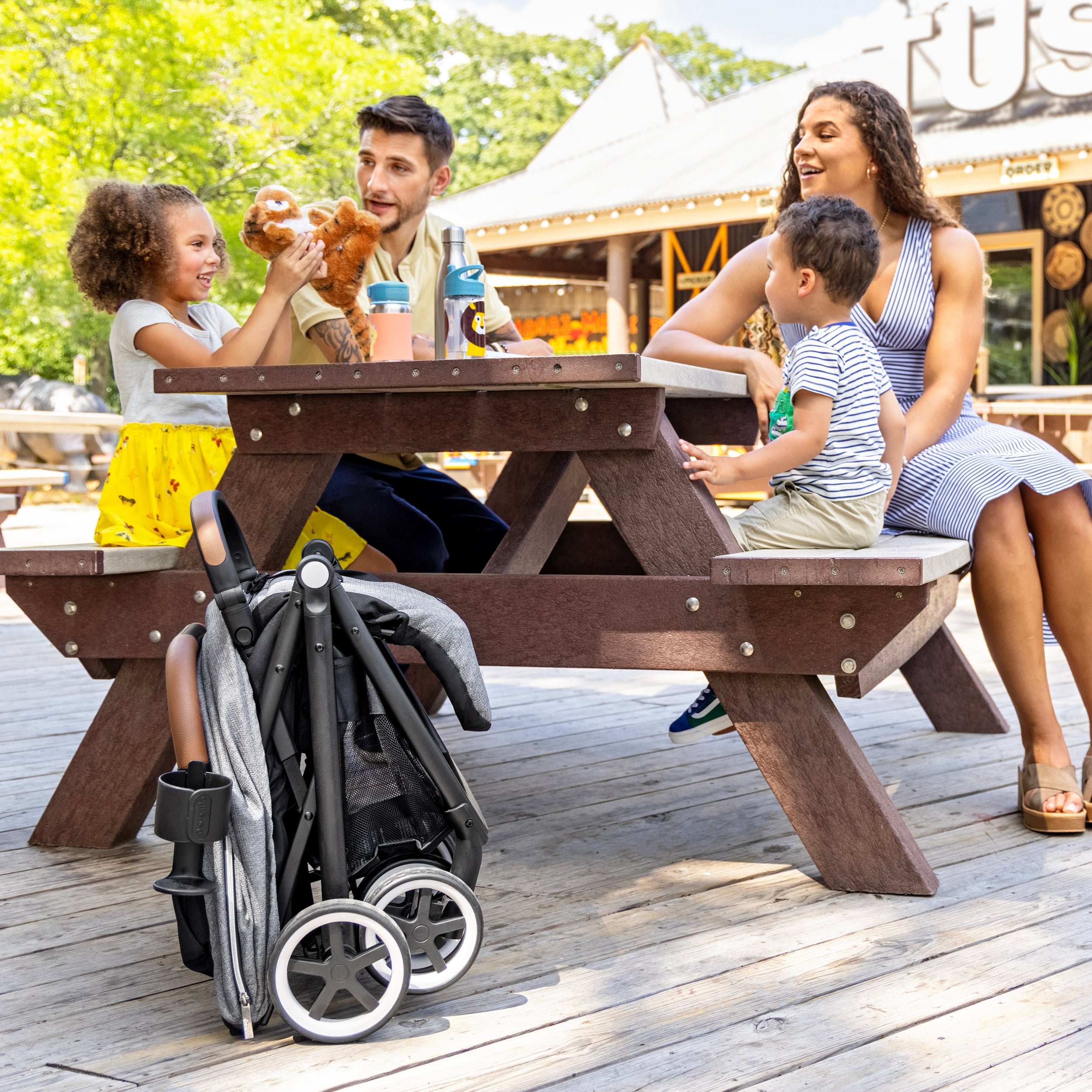 Otto Self-Folding Lightweight Travel Stroller