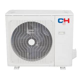 COOPER  HUNTER 24000 BTU 2-Ton Ductless Mini Split 20.5 SEER Cassette Air Conditioner with Heat Pump and Install Kit 230V CH-24SPH-230VIO-C-R