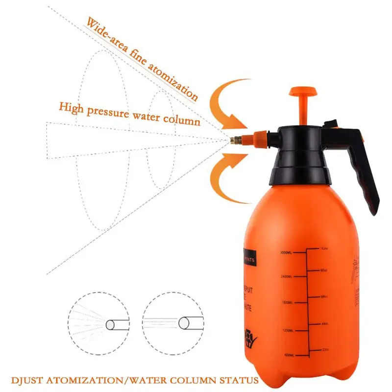 Hand held 0.5 Gallon Sprayer Pump Sprayer Suitable for Garden and Lawn Care