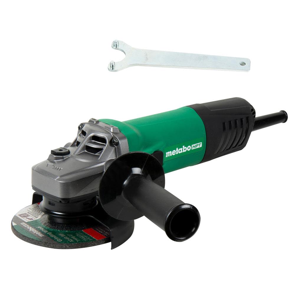 Metabo HPT Metabo HPT G12SA4 4.5 10.5 Amp Slide Switch Disc Grinder