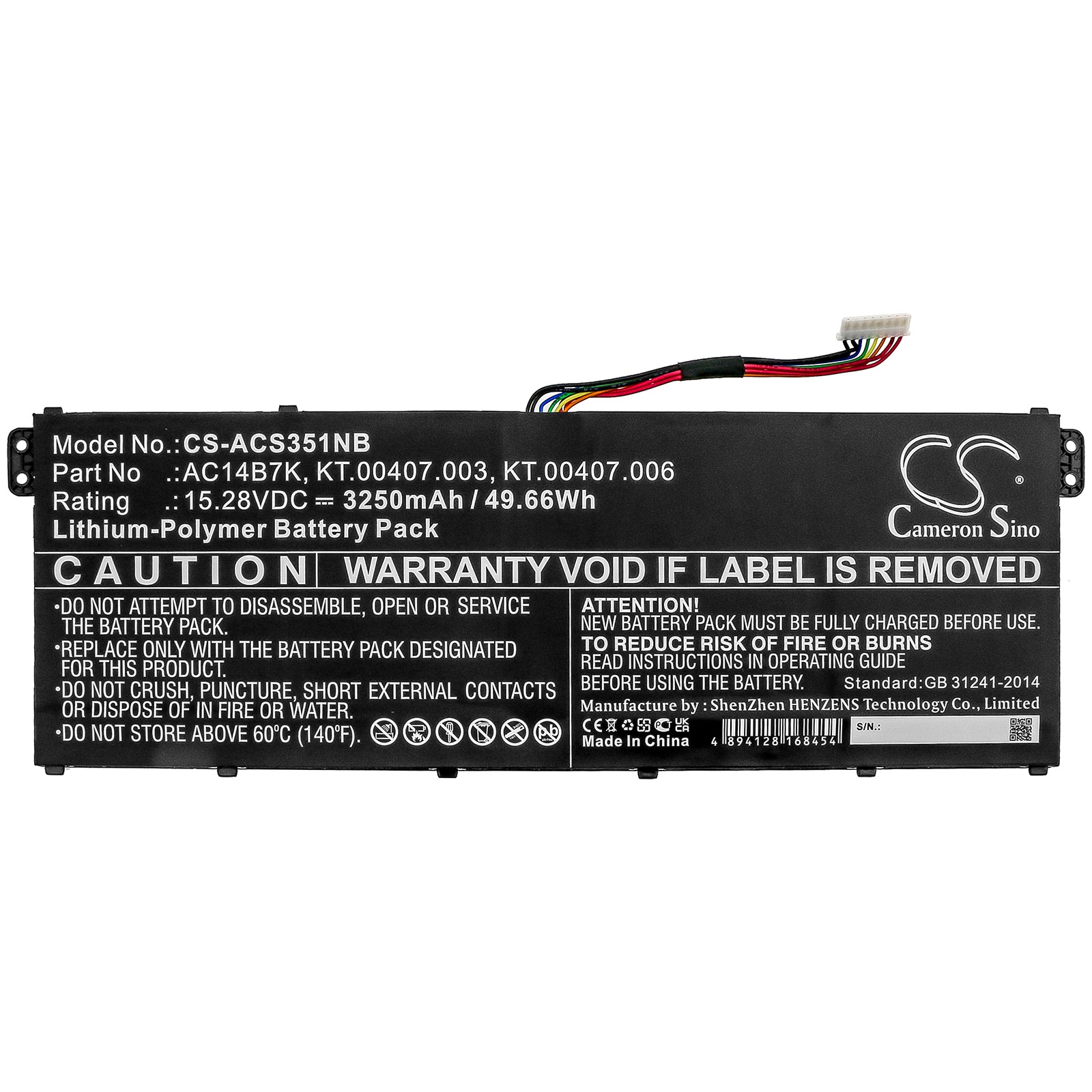 Acer Aspire 5 A51541G18Z3 Aspire 5 A5155231Q2 Replacement Battery BatteryClerkcom Laptop and Notebook