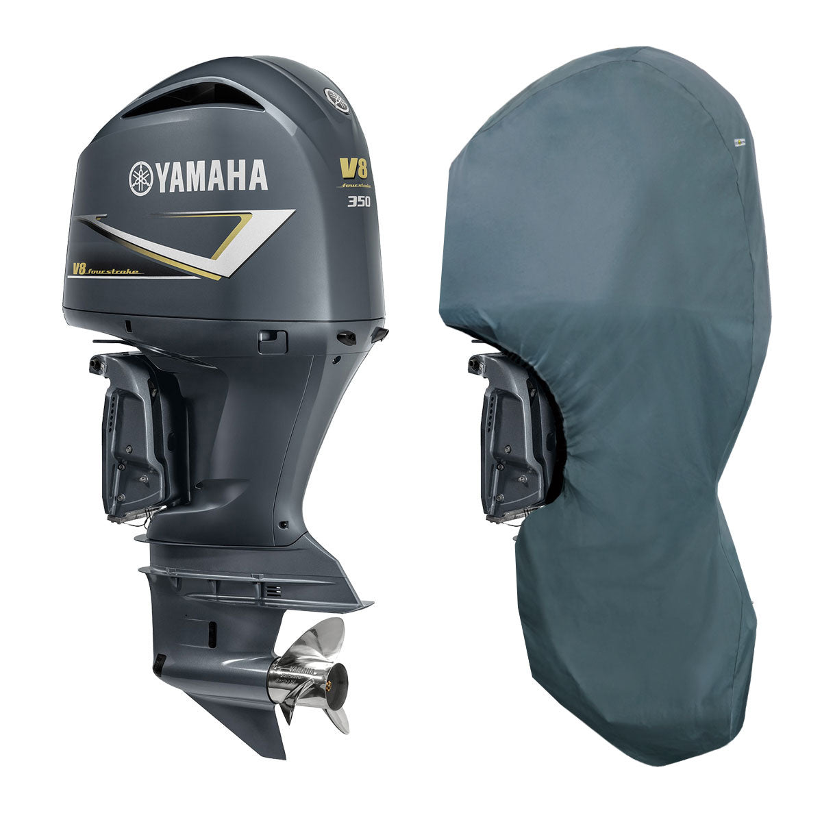 Oceansouth Outboard Heavy Duty Full Cover 25