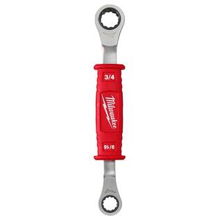 MW Linemans 2-in-1 Insulated Ratcheting Box Wrench 48-22-9211