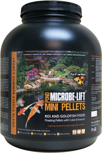 Microbe-Lift Pond Mini Pellets Koi and Goldfish Food