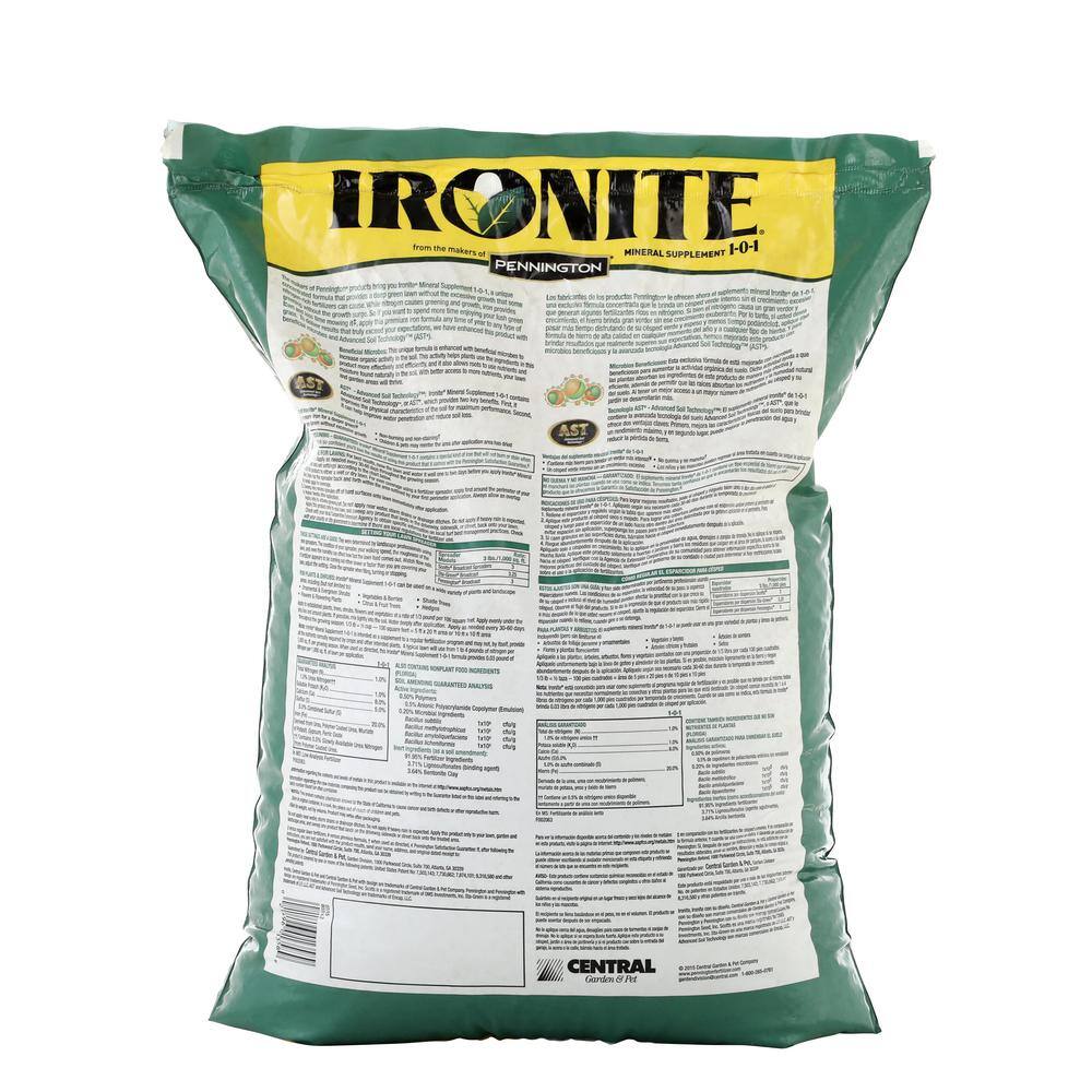 Ironite 15 lbs. Mineral Supplement 1-0-1 100532501