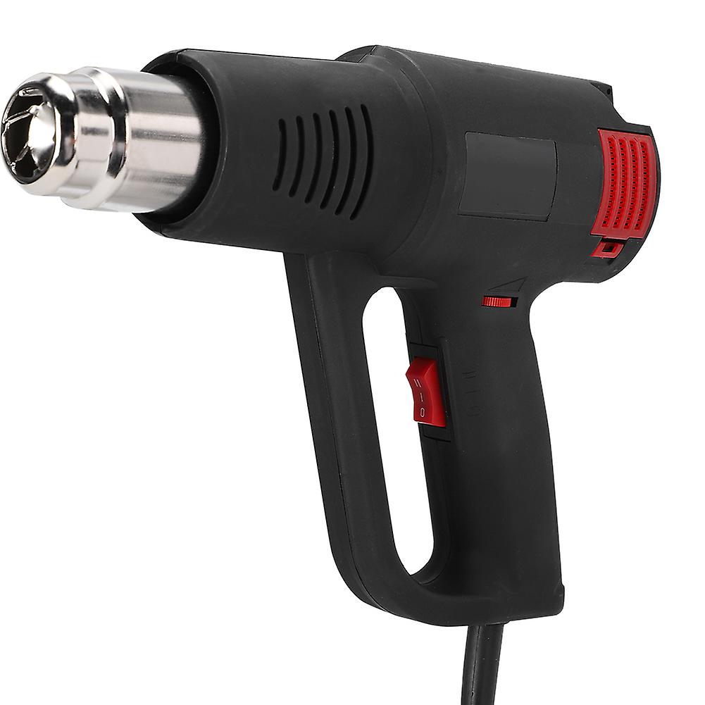 Hot Air Gun 2000w Led Sewing Light Heat Shrinkable Tube Temperature Adjustment Au Plug 220v