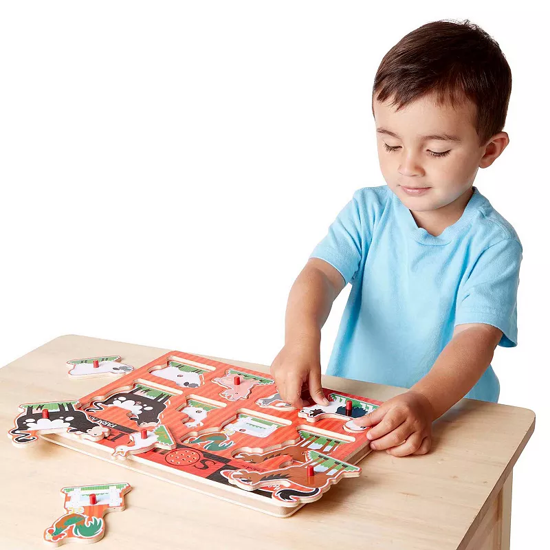 Melissa and Doug Farm Animals Sound Puzzle